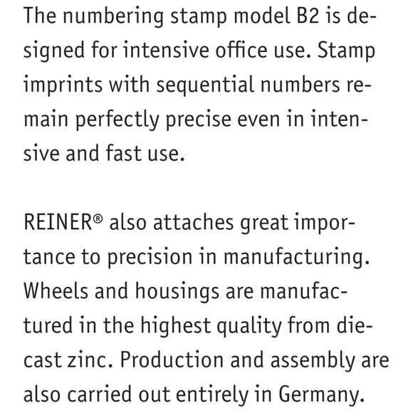 Metal Handstamp - Picture 3 of 3